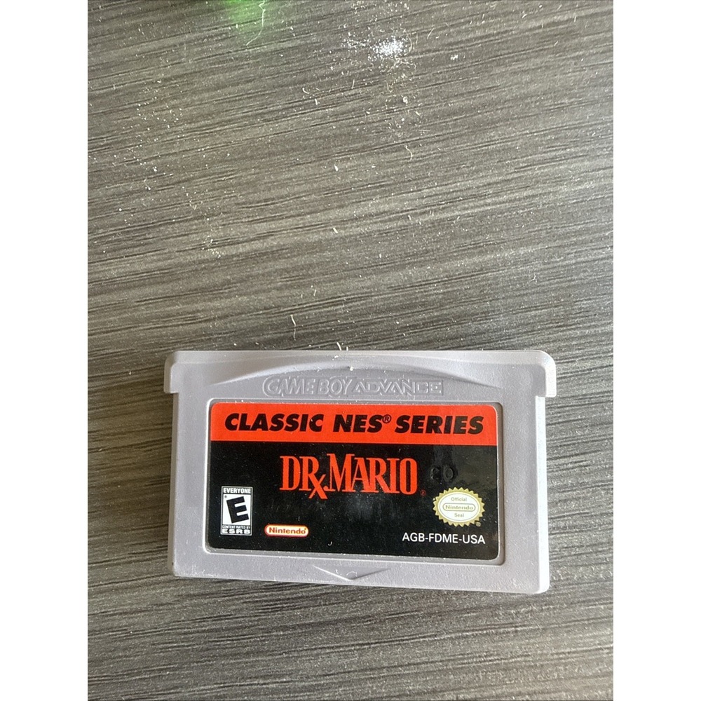 Nintendo Classic NES Series Dr. Mario GBA Game, E, NTSC-U/C (2004)